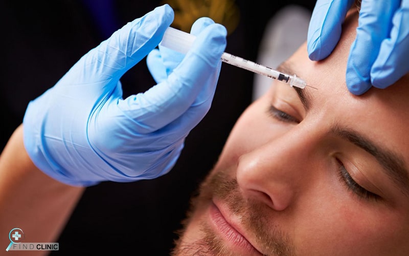 نواحی تزریق بوتاکس